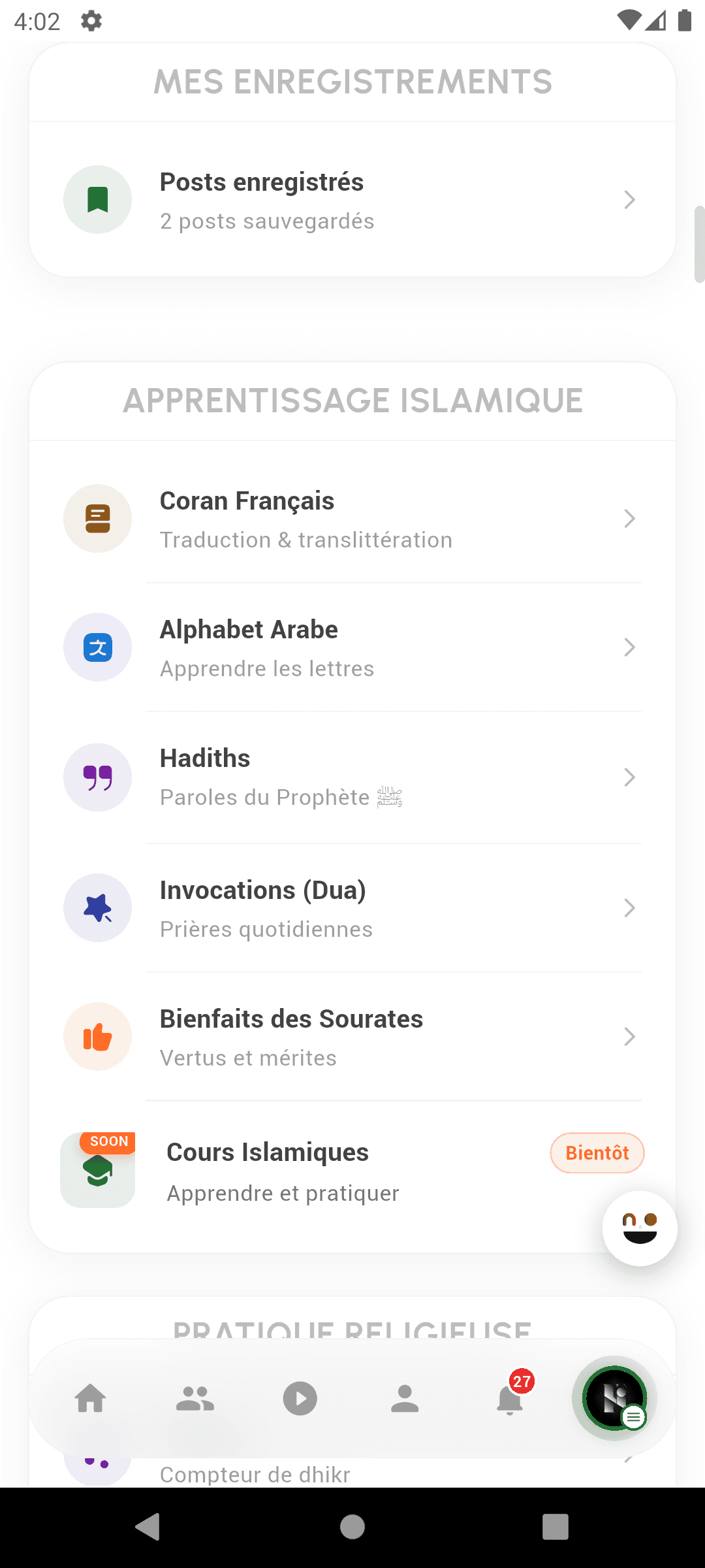 Capture d'écran de l'application 8